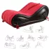 Desirel Magic Pillow - Nafukovací BDSM sexuální nábytek - s pouty (červený)