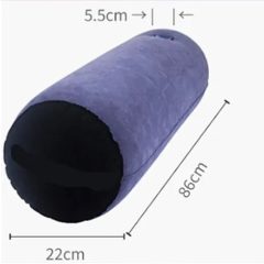   Magic Pillow - nafukovací sexuální polštář - válcovitý (fialový)