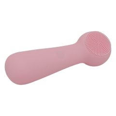   FaceClean - dobíjecí, voděodolný masážní přístroj na obličej (růžový)
