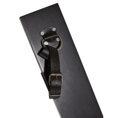   ZADO - Sada nástěnných kravat s křížem svatého Ondřeje (černá)