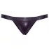 Svenjoyment - lesklý jockstrap - černý - L