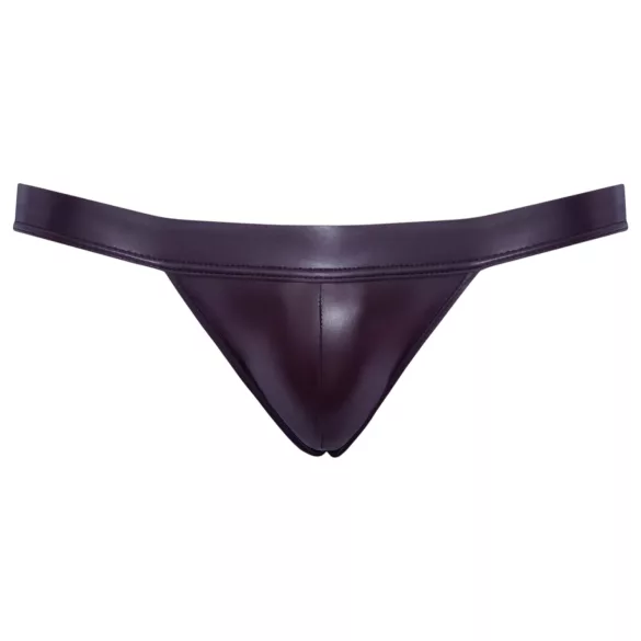 Svenjoyment - lesklý jockstrap - černý - XL