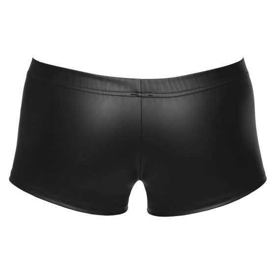 Svenjoyment - matné boxerky na zip s kamínky (černé) - M