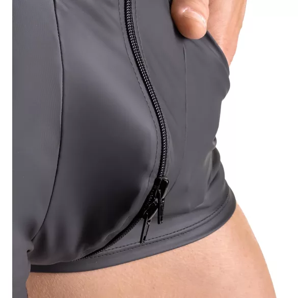 Svenjoyment - bezruký krátký pánský overal (černý)