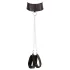Cottelli Bondage - erotická krajková souprava prádla - lesklá, 4 díly - XL