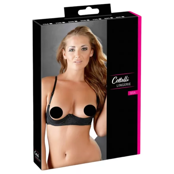 Cottelli - Podprsenka push-up - základní - černá - 80C