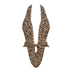   Obsessive Cancunella - bikiny s hlubokým výstřihem - leopardí (S-L)