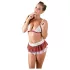 Cottelli - sexy kostým školačky - podprsenková souprava - L