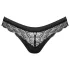 Obsessive - dámská tanga - sexy střih - černá - M/L