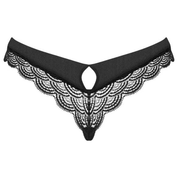 Obsessive - dámská tanga - sexy střih - černá