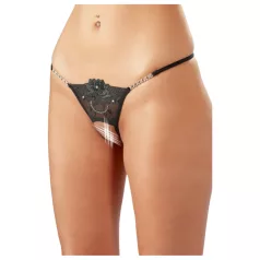 Cottelli - třpytivý květ - otevřené tanga - M/L