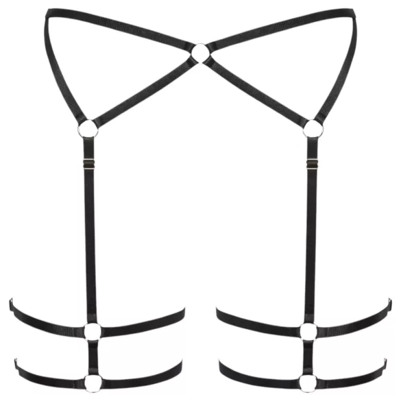 Cottelli - tanga - tenký střih - černá