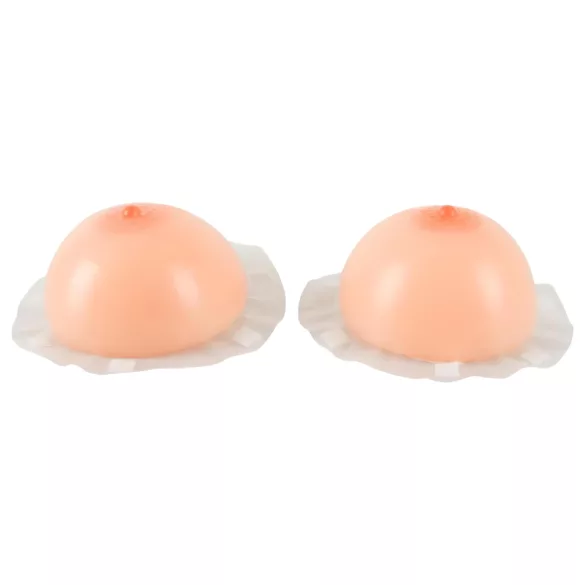 Cottelli - silikonová push-up prsa s podprsenkou - 2x1000g