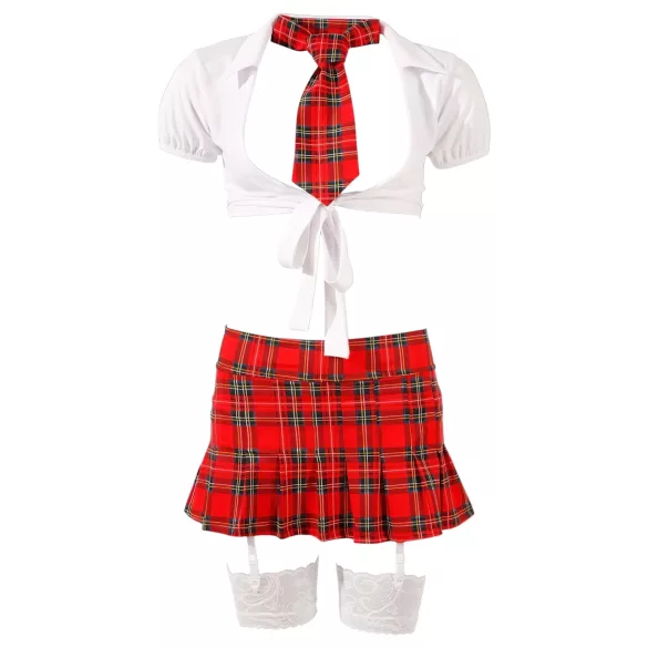 Cottelli - kostým školačky - 5dílná sada - XL