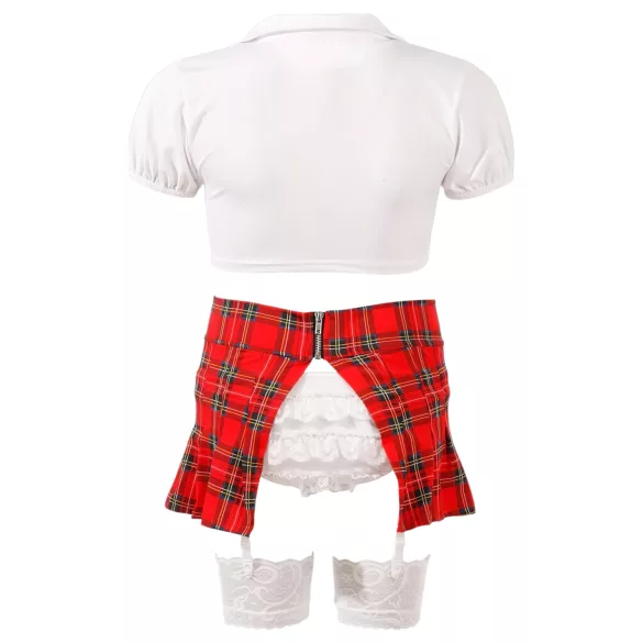 Cottelli - kostým školačky - 5dílná sada - XL