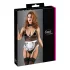 Cottelli - erotický kostým pokojské - body - černá - XL