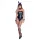 Cottelli - sexy kostým králiček - lesklý 5dílný set - M