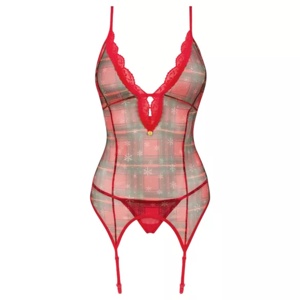 Obsessive Jollymore - vánoční spodní prádlo set - XL/XXL