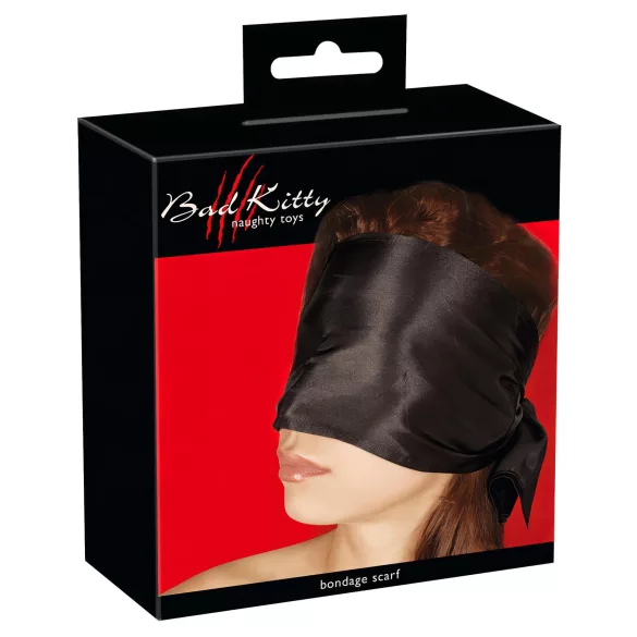 Bad Kitty - bondage šála - černá