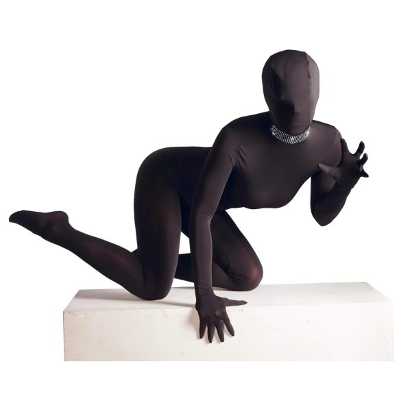 Bad Kitty - černý pás s kamínky