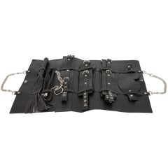   Bad Kitty - faux leather binding set in bag (11 pieces) - black