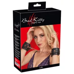 Bad Kitty - pouta s řetězem - černá/rose gold