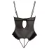 Cottelli - dámské body - sametové, variabilní - černé - 80C/M