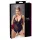 Cottelli Plus Size - krajkové body - černé - XXXL