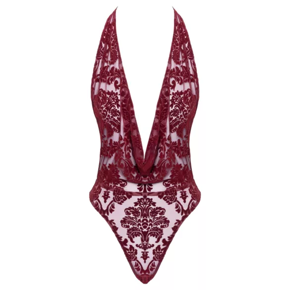 Noir Kink Royal - průhledné body - červené