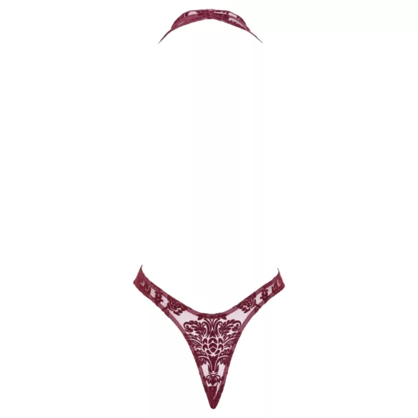 Noir Kink Royal - průhledné body - červené