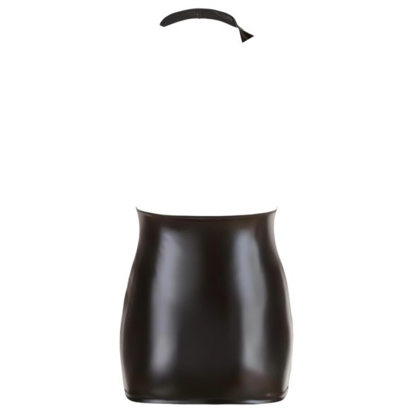 Cottelli - erotické minišaty na krk - černé - XL