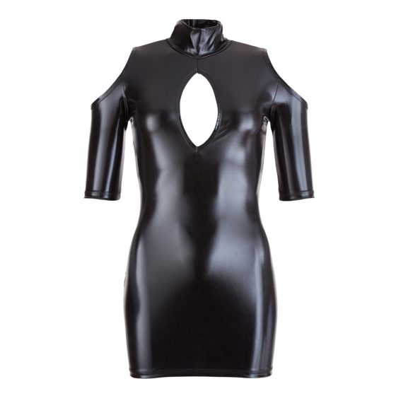 Cottelli - společenské šaty s vykrojenými rameny (černé)