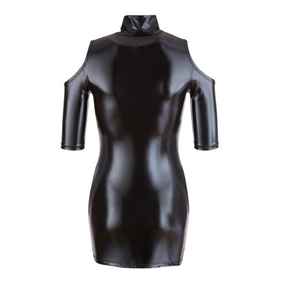 Cottelli - společenské šaty s vykrojenými rameny (černé) - M