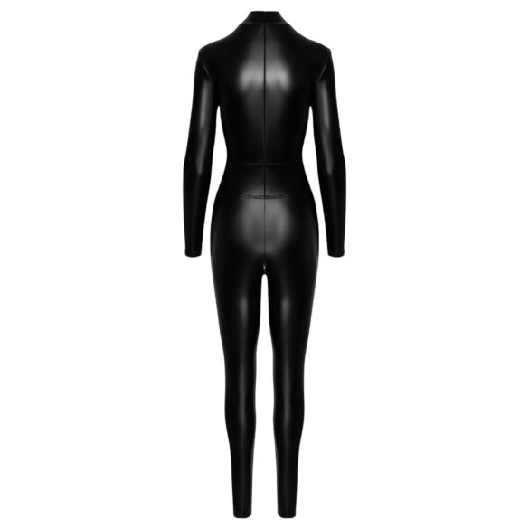 Noir - overal na zip (černý)