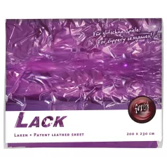 Lakkový prostěradlo - 200x220 cm - fialové