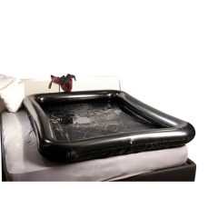 Inflatable orgy pool - black (140x200cm)