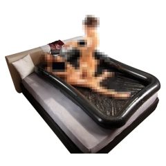 Inflatable orgy pool - black (140x200cm)