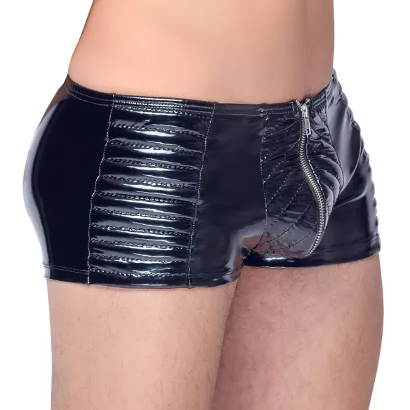 Black Level - pánské šortky na zip - černé - M