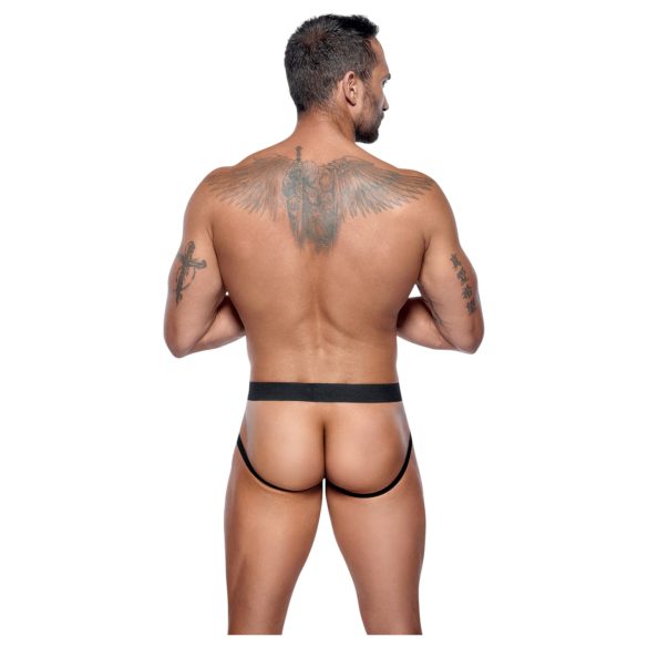 Black Level – zipový jockstrap (černý) - M