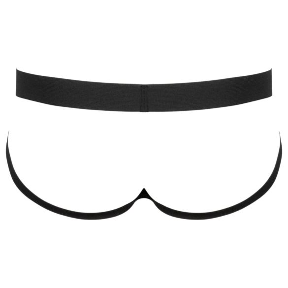 Black Level – zipový jockstrap (černý) - M