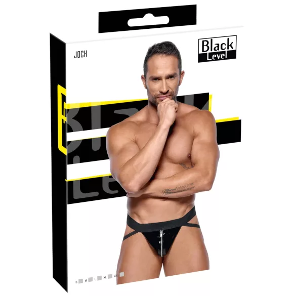 Black Level - jock spodní prádlo na zip - černé - L