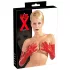 LATEX - unisex dlouhé rukavice - latex - červené