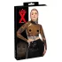 Latexový průsvitný top Late X (průsvitně černý)