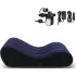 Magic Pillow - nafukovací sex pohovka - velká - modrá