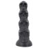 Toppedmonster - dildo ve tvaru lebky - 22 cm - černý