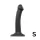 Strap-on-me Dual S - dvojité dildo - dvojitá vrstva - černé