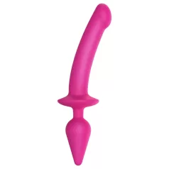   Strap-on-me Switch Polorealistické XXL - 2v1 dildo (růžové)