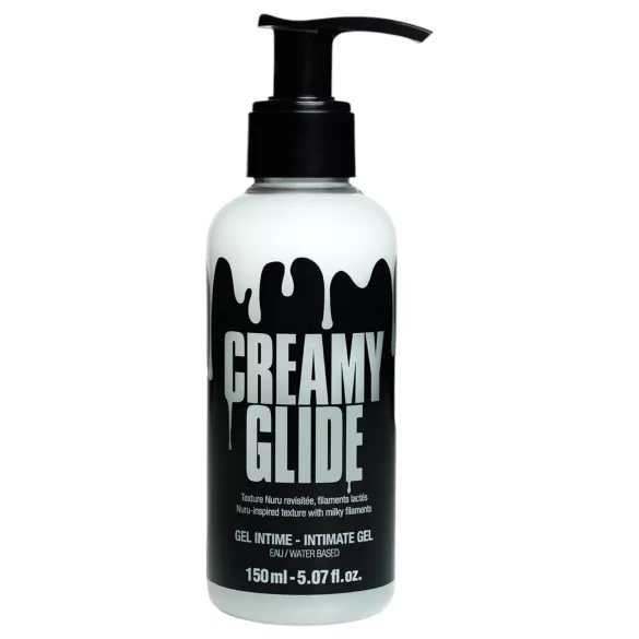 Creamy Glide - lubrikační gel na vodní bázi - umělé sperma - 150 ml