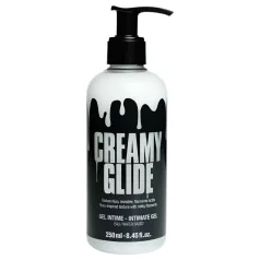   Creamy Glide - lubrikační gel na vodní bázi - imitace spermatu - 250 ml