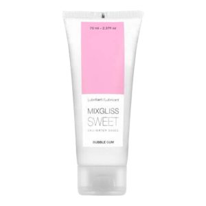Mixgliss Sweet Bubble Gum - lubrikant na vodní bázi - žvýkačka (70 ml)